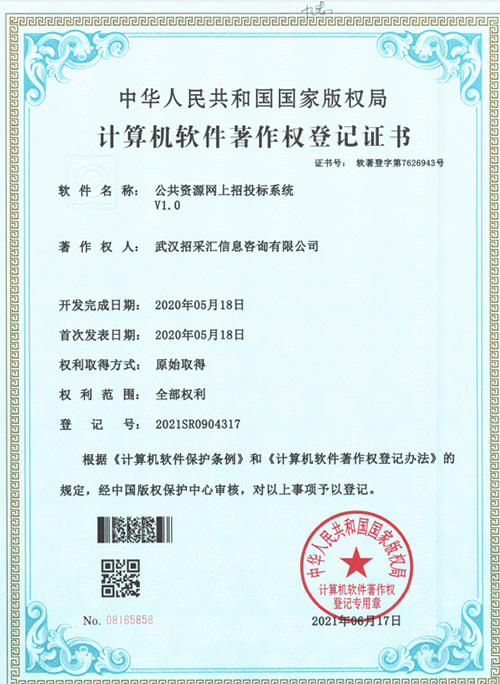 公共资源网上招投标系统